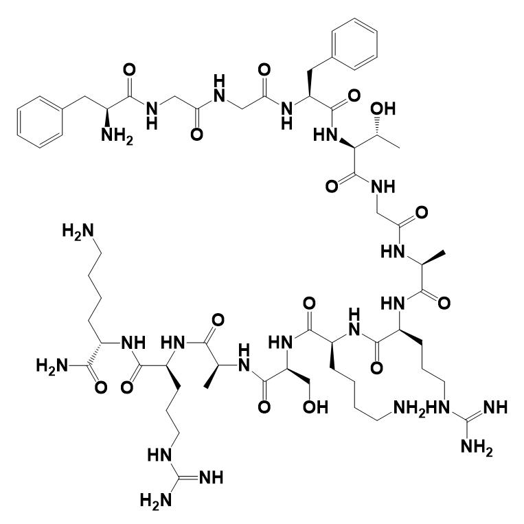 Nociceptin (1-13) amide 178064-02-3.png
