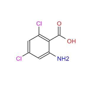 2-氨基-4,6-二氯苯甲酸；20776-63-0