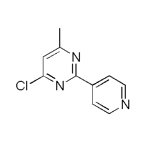 4-氯-2-(4-吡啶)-6-甲基嘧啶