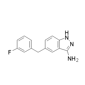 5-(3-氟苄基)-1H-吲唑-3-胺