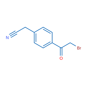 2-(4-(2-Bromoacetyl)phenyl)acetonitrile 92132-57-5