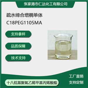 十八烷基聚氧乙烯甲基丙烯酸酯