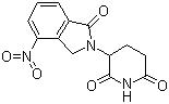 CAS 登录号：827026-45-9, 3-(4-硝基-1-氧代-1,3-二氢异吲哚-2-基)哌啶-2,6-二酮