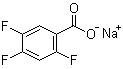 CAS 登录号：522651-48-5, 2,4,5-三氟苯甲酸钠盐