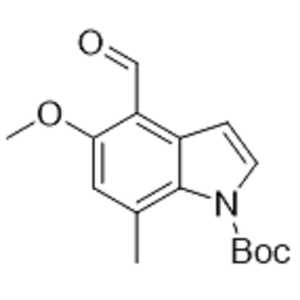 5-甲氧基-7-甲基-T-BOC-1H-吲哚-4-甲醛