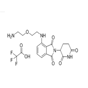 Thalidomide-4-NH-PEG1-NH2 TFA