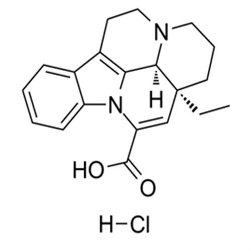 Apovincaminic acid hydrochloride salt.png