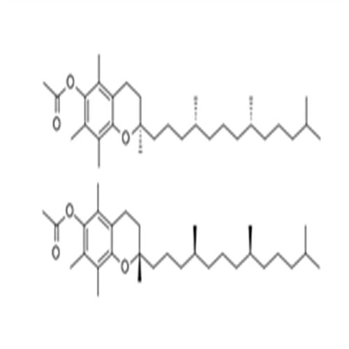 DL-α-Tocopherol acetate (Vitamin E acetate).png