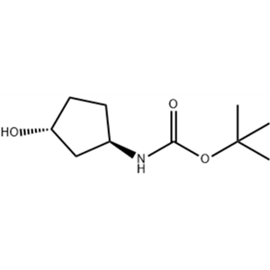 N-[(1R,3R)-3-羟基环戊基]氨基甲酸叔丁酯