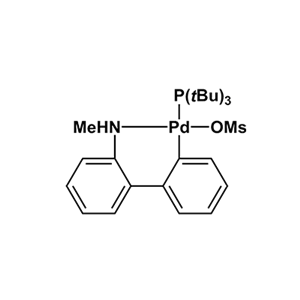 (甲磺酸(三叔丁基膦基)(2'-甲氨基-1,1'-联苯-2-基)钯(II) 产品图片