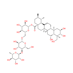 羟基积雪草甙；34540-22-2