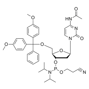DMT-dC(Ac)-CE亚磷酰胺单体 产品图片