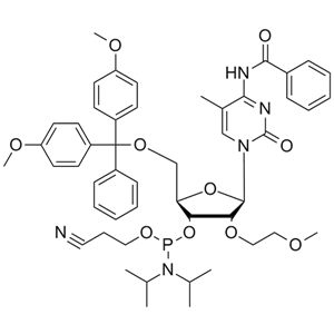 N4-Bz-5-Me-5'-O-DMT-2'-O-MOE-C-CE 产品图片