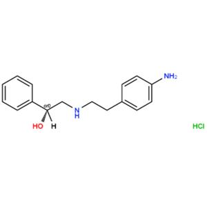 (R)--[[[2-(4-氨基苯基)乙基]氨基]甲基]-苯甲醇盐酸盐 521284-22-0
