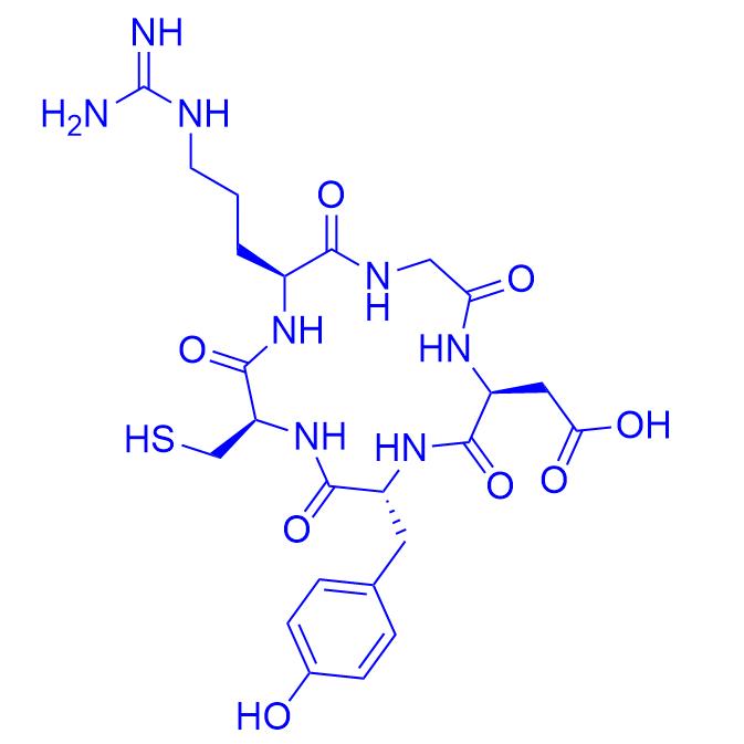 cyclo (Arg-Gly-Asp-D-Tyr-Cys).png