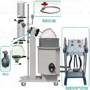 防爆旋转蒸发仪 5L RT+5～95℃ 手动升降|R1005EX|长城