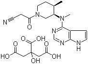 CAS 登录号：540737-29-9, 枸橼酸托法替尼