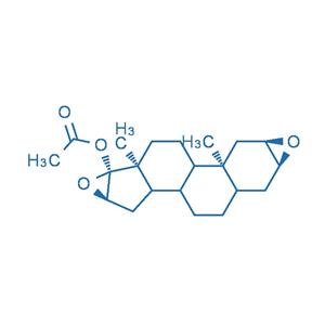 2a,3a,16a,17a-双环氧雄甾-17b-羟基 5a-醋酸酯  50588-22-2