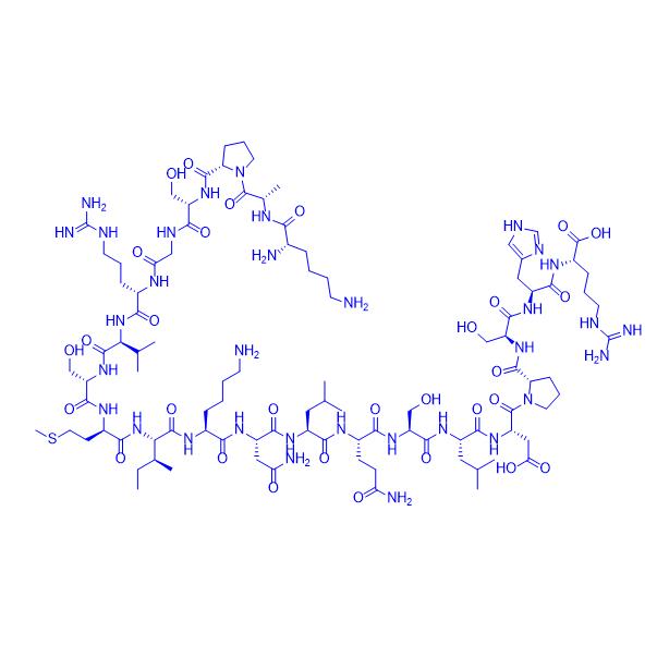 Cholecystokinin-33 (1-21) (porcine) 101831-07-6.png