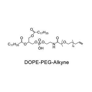 1,2-二油酰-SN-甘油-3-磷酰乙醇胺-聚乙二醇-炔基,DOPE-PEG2000-Alkyne