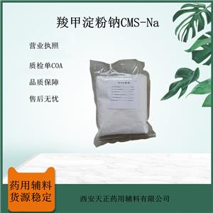 药用级羧甲淀粉钠 白黄颗粒状粉末 CP20质量标准