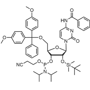 2'-TBDMS-BZ-RC 亚磷酰胺单体