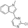 CAS 登录号：1032452-86-0, 3-(2-氯-4-嘧啶基)-1-甲基-1H-吲哚