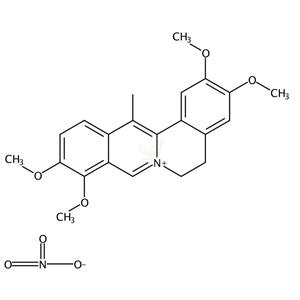 去氢紫堇碱硝酸盐  Dehydrocorydaline nitrate 