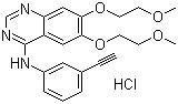 CAS 登录号：183319-69-9, 盐酸埃罗替尼, N-(3-乙炔苯基)-[6,7-二(2-甲氧基乙氧基)]喹唑啉-4-胺盐酸盐