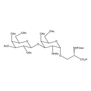 O-[4,6-二-O-乙酰基-2-(乙酰氨基)-2-脱氧-3-O-(2,3,4,6-四-O-乙酰基-BETA-D-吡喃半乳糖基)-ALPHA-D-吡喃半乳糖基]-N-[芴甲氧羰基]-L-丝氨酸 125760-30-7