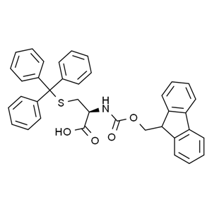 Fmoc-D-Cys(Trt)-OH，N-Fmoc-N'-三苯甲基-D-半胱氨酸