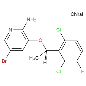 [5-溴-3-[(1R)-(2,6-二氯-3-氟苯基)乙氧基]吡啶-2-基]胺（877399-00-3）