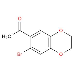 1-(7-溴-2,3-二氢-1,4-苯并二氧六环-6-基)乙酮（59820-90-5）