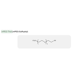 韩国Sunbio医用级甲氧基聚乙二醇-硫醇2K,5K,10K,12K,20K,30K