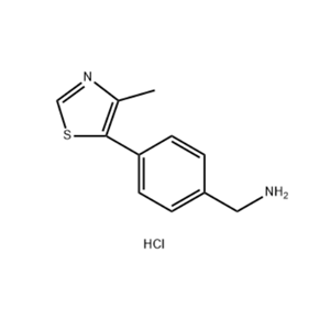 (4-(4-甲基噻唑-5-基)苯基)甲胺盐酸盐