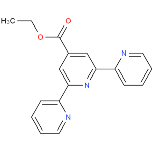 2,2':6',2'-三吡啶]-4'-羧酸乙酯 4'-Ethoxycarbonyl-2,2':6',2''-terpyridine 148332-31-4 公斤级供货，可按需分装