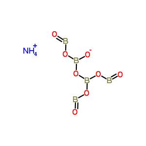 五硼酸铵 防火剂、洗涤剂和分析试剂 12007-89-5