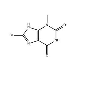 8-溴-3-甲基黄嘌呤