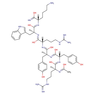 200959-47-3/N2-乙酰基-L-精氨酰-L-酪氨酰-L-酪氨酰-L-精氨酰-L-色氨酰-L-赖氨酰胺/Ac-RYYRWK-NH2