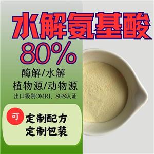 酶解/水解 复合氨基酸原粉80%60%40% 全水溶性粉末 可出口证件齐全 氨基酸生产厂家批发