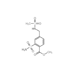 4-(甲磺酰胺基甲基)-2-氨磺酰基苯甲酸甲酯