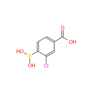 4-羧基-2-氯苯硼酸