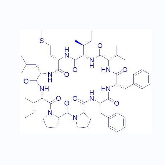 Cyclolinopeptide B 193139-41-2.png