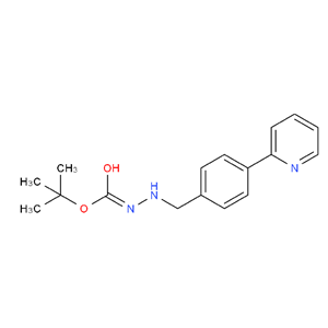 2-[4-(2-吡啶基)苄基]-肼羧酸叔丁酯