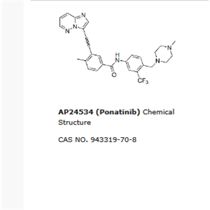 帕纳替尼|AP24534 (Ponatinib)|Adooq