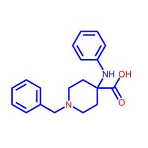 1-苄基-4-(苯胺基)哌啶-4-羧酸85098-64-2