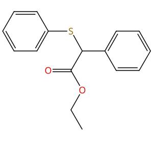 Benzeneacetic acid, a-(phenylthio)-, ethyl este，66693-10-5