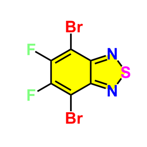 4,7-二溴-5,6-二氟-苯并噻二唑 ；1295502-53-2
