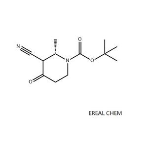 (2S)-3-氰基-2-甲基-4-氧代哌啶-1-羧酸叔丁酯