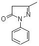 1-苯基-3-甲基-5-吡唑啉酮 89-25-8